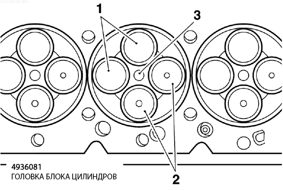 Головка блока цилиндров 4936081 Cummins